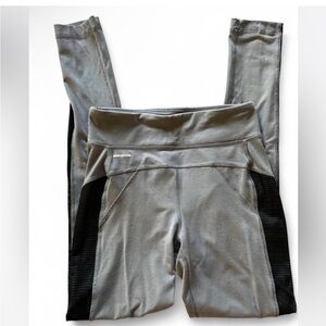 Lole Gray and Black Performance Leggings